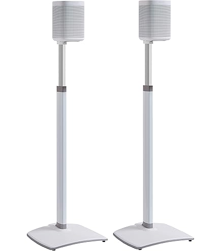 Sonos One Stand（Pair）ホワイト Amazon.com: FLEXSON Floor stand for SONOS ONE or PLAY:1 (Pair
